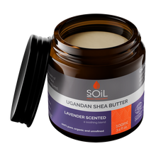 Load image into Gallery viewer, Soil - Organic Ugandan Shea Butter - Lavender Scented 100ml