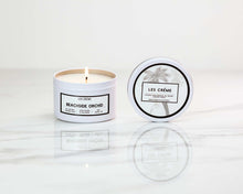 Load image into Gallery viewer, Les Creme - All Natural Coconut Wax Candle - Beachside Orchid Scent