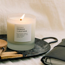Load image into Gallery viewer, Slow North - All Natural Soy Wax Candle - Embers + Leather  Scent