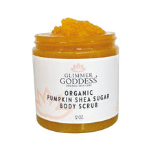 Load image into Gallery viewer, Glimmer Goddess - Organic Pumpkin Shea Sugar Body Scrub