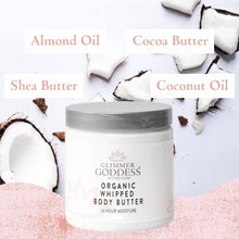 Load image into Gallery viewer, Glimmer Goddess - Organic Whipped Body Butter