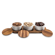 Load image into Gallery viewer, Kalmar Home - Condiment Ceramic Bowls with Lids (Set of 3)