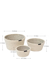 Load image into Gallery viewer, Korissa – Amari Bowl Set (Black, Set of 3)
