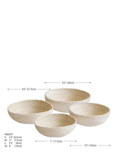 Load image into Gallery viewer, Korissa - Kata Candy Bowl - White (Set of 4)
