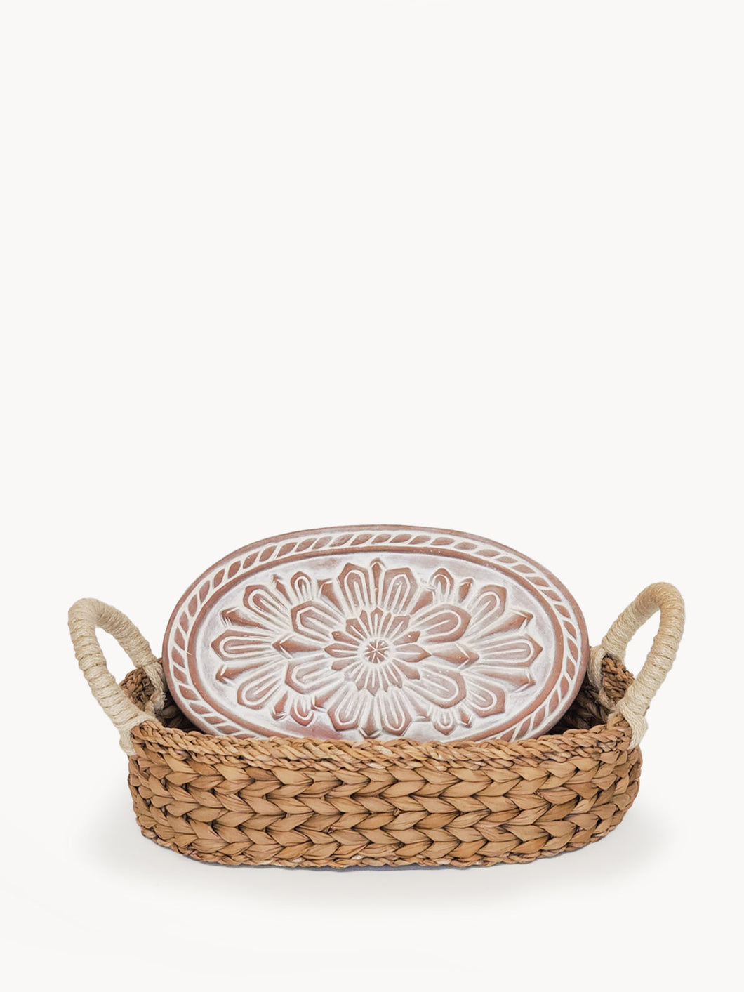 Korissa - Bread Warmer and Basket - Flower