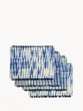 Load image into Gallery viewer, Korissa - Tie Dye Cotton Placemat - Indigo Blue (Set of 4)
