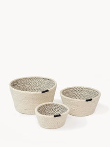 Korissa – Amari Bowl Set (Black, Set of 3)