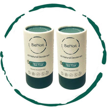 Load image into Gallery viewer, BeNat - All-Natural Deodorant - 2 Pack
