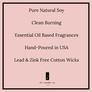 TLC Candle Co. - 3-Wick Bowl Decor Soy Candle - Costa Del Ahazar