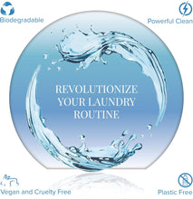 Load image into Gallery viewer, Pursonic - Natural Eco-Friendly Laundry Detergent Sheets - Fresh Linen Scent
