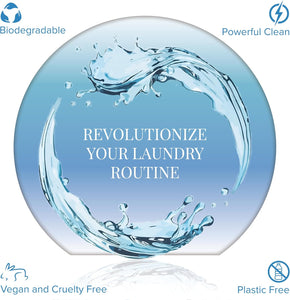 Pursonic - Natural Eco-Friendly Laundry Detergent Sheets - Fresh Linen Scent
