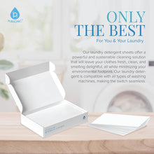 Load image into Gallery viewer, Pursonic - Natural Eco-Friendly Laundry Detergent Sheets - Fresh Linen Scent
