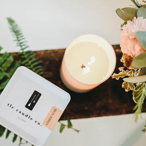 TLC Candle Co. - Amber Noir Sandalwood Soy Candle