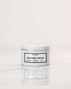 Les Creme - All Natural Coconut Wax Candle - Beachside Orchid Scent