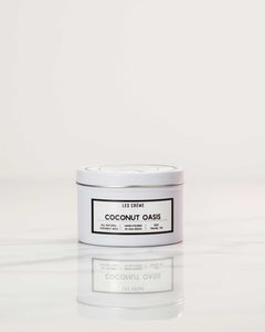 Les Creme - All Natural Coconut Oasis Wax Candle