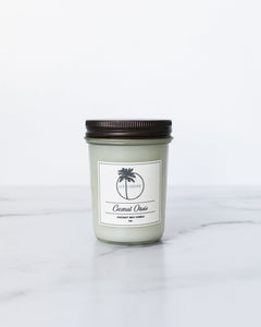 Les Creme - All Natural Coconut Oasis Wax Candle