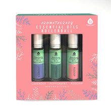 Load image into Gallery viewer, Pursonic - Aromatherapy Essential Oil Rollerballs (Lavender, Peppermint, Rosehip)

