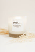Load image into Gallery viewer, Slow North - All Natural Soy Wax Candle - Eucalyptus + Lavender Scent
