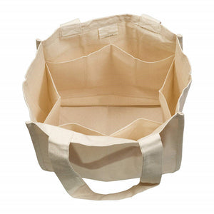 Choixe - Reusable Organic Tote Mesh Bag w/6 Internal Sleeves