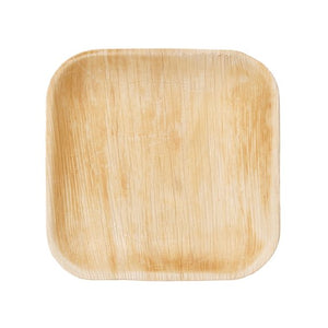 Karmic Seed - Compostable Palm Leaf Square Plates 7"