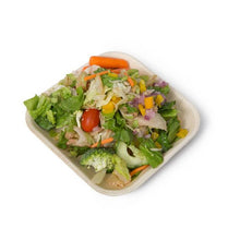 Load image into Gallery viewer, Karmic Seed - Compostable Palm Leaf Square Plates 7&quot;
