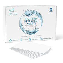 Load image into Gallery viewer, Pursonic - Natural Eco-Friendly Laundry Detergent Sheets - Fresh Linen Scent
