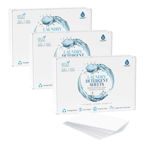 Pursonic - Natural Eco-Friendly Laundry Detergent Sheets - Fresh Linen Scent