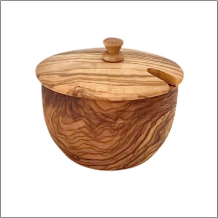 Choixe - Mediterranean Olive Wood Canister 6oz.