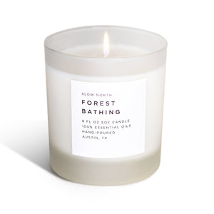 Slow North - All Natural Soy Candle (Fir + Pine + Patchouli)