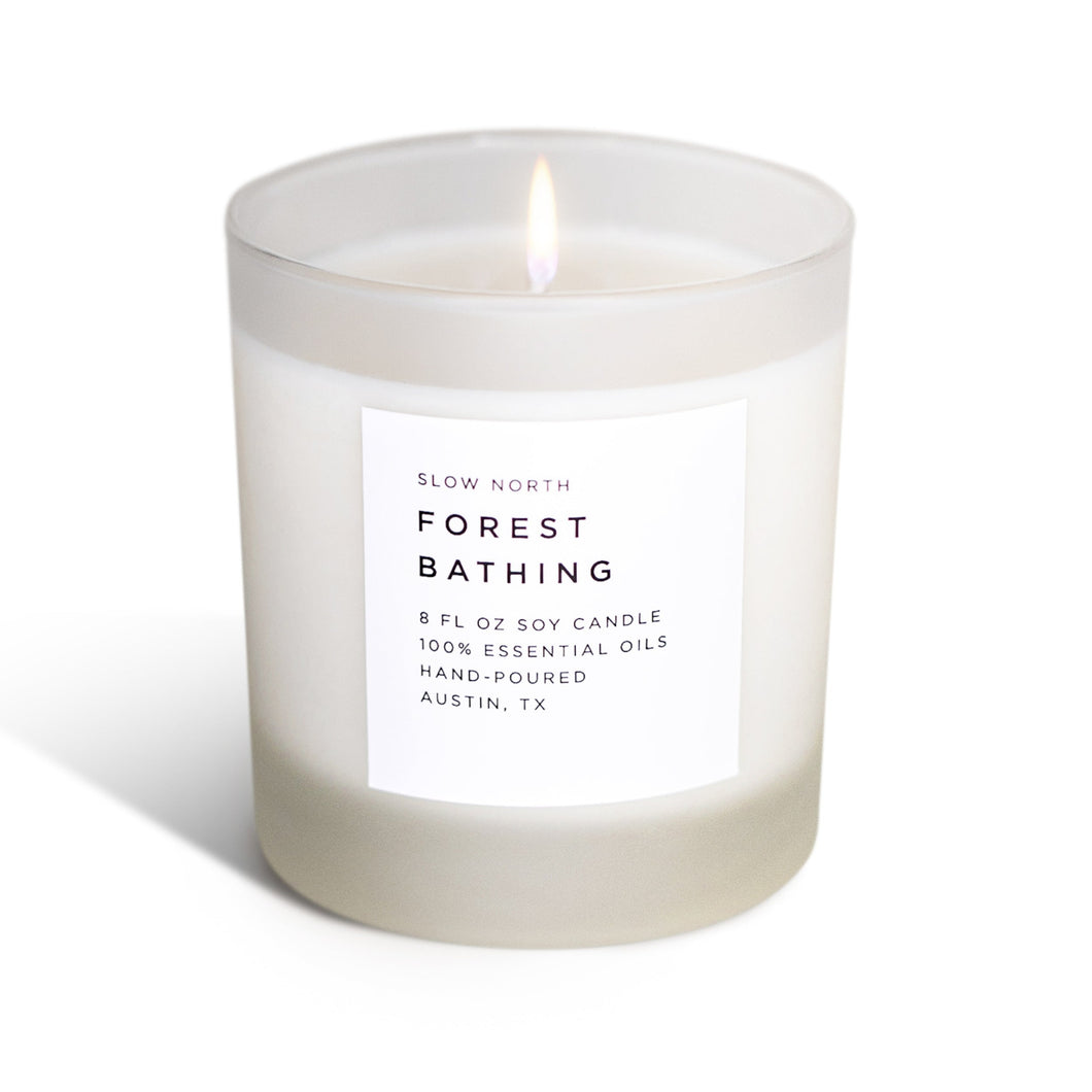 Slow North - All Natural Soy Candle (Fir + Pine + Patchouli)