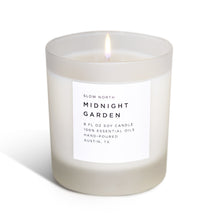 Load image into Gallery viewer, Slow North - All Natural Soy Wax Candle - Lavender + Rosemary + Geranium Scent
