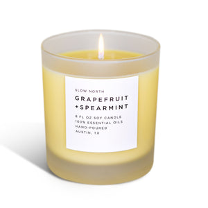 Slow North - All Natural Signature Candle Bundle - Energizing + Fresh Trio