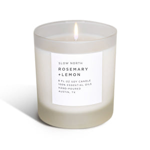 Slow North - All Natural Signature Candle Bundle - Energizing + Fresh Trio