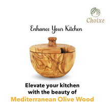 Load image into Gallery viewer, Choixe - Mediterranean Olive Wood Canister 6oz.
