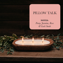 Load image into Gallery viewer, TLC Candle Co. - 3-Wick Dough Bowl Soy Candle - Pillow Talk
