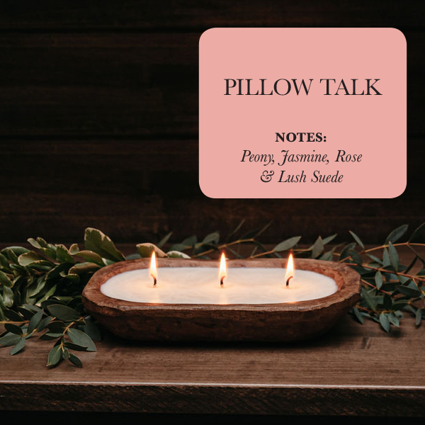 TLC Candle Co. - 3-Wick Dough Bowl Soy Candle - Pillow Talk