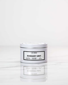 Les Creme - All Natural Coconut Wax Candle - Rosemary Mint Scent