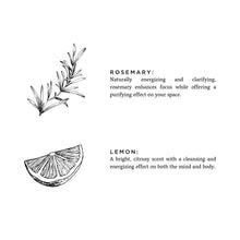 Load image into Gallery viewer, Slow North - Signature Soy Wax Candle - Rosemary + Lemon Scent
