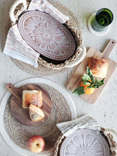 Load image into Gallery viewer, Korissa - Bread Warmer and Basket - Flower
