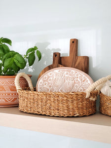 Korissa – Bread Warmer and Basket – Owl Oval