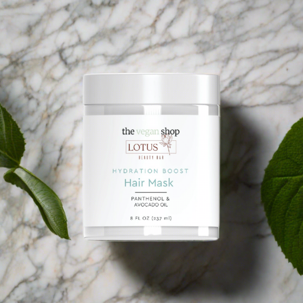 The Vegan Shop - Hydration Boost Hair Mask - Lotus Beauty Bar