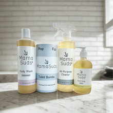 Load image into Gallery viewer, MamaSuds - The Eco-Friendly Bathroom Cleaning Bundle
