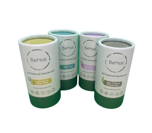 BeNat - All-Natural Deodorant - 2 Pack