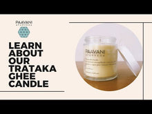 Load image into Gallery viewer, Paavani - Trataka Ghee Candle | Ayurvedic Meditation Candle for Focus &amp; Eye Health
