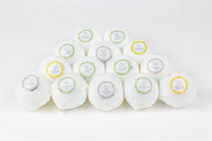 Lizush - 14 Bath Bombs Gift Box - 100% Natural and Relaxing