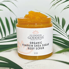 Load image into Gallery viewer, Glimmer Goddess - Organic Pumpkin Shea Sugar Body Scrub
