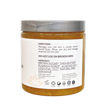 Load image into Gallery viewer, Glimmer Goddess - Organic Pumpkin Shea Sugar Body Scrub
